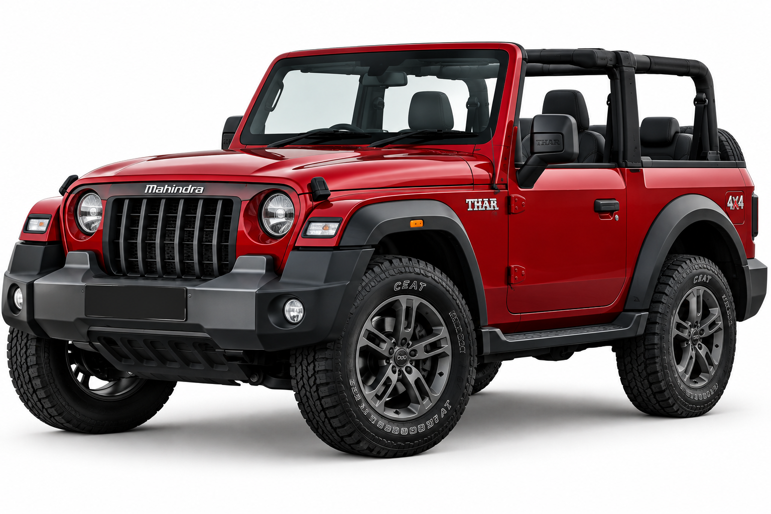 Mahindra Thar Convertible Self Drive Rental Goa